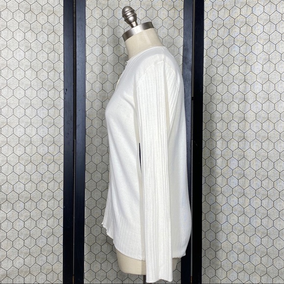 Karen Scott’s Petites Button Down Sweater - Picture 2 of 7